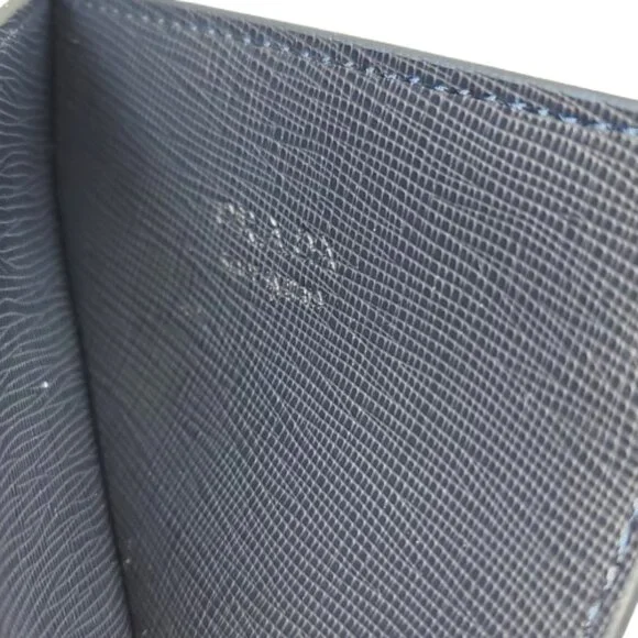 Prada Lux Saffiano Leather Card Holder / Wallet New - Picture 5 of 7